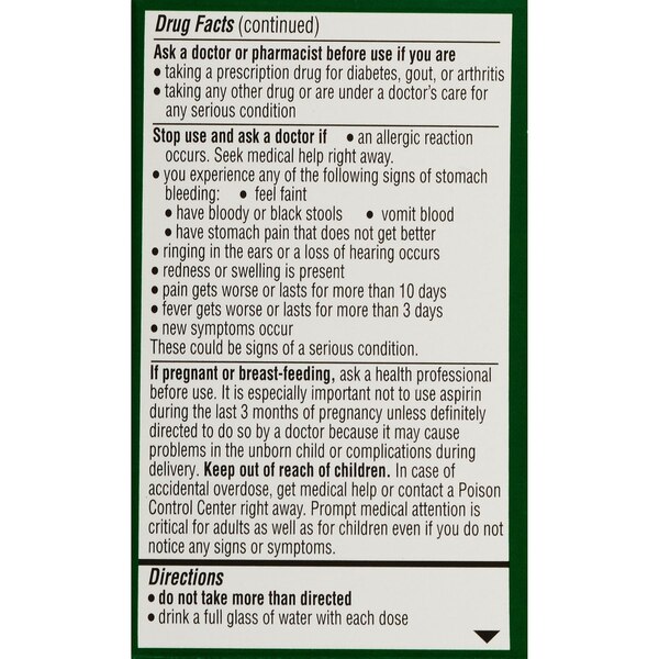 CVS Health Extra Strength Headache Relief Acetaminophen, Aspirin (NSAID) & Caffeine Caplets