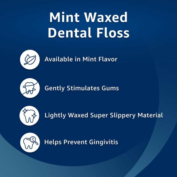 CVS Health Mint Waxed Dental Floss