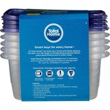 Total Home Food Storage Containers, 5 ct, thumbnail image