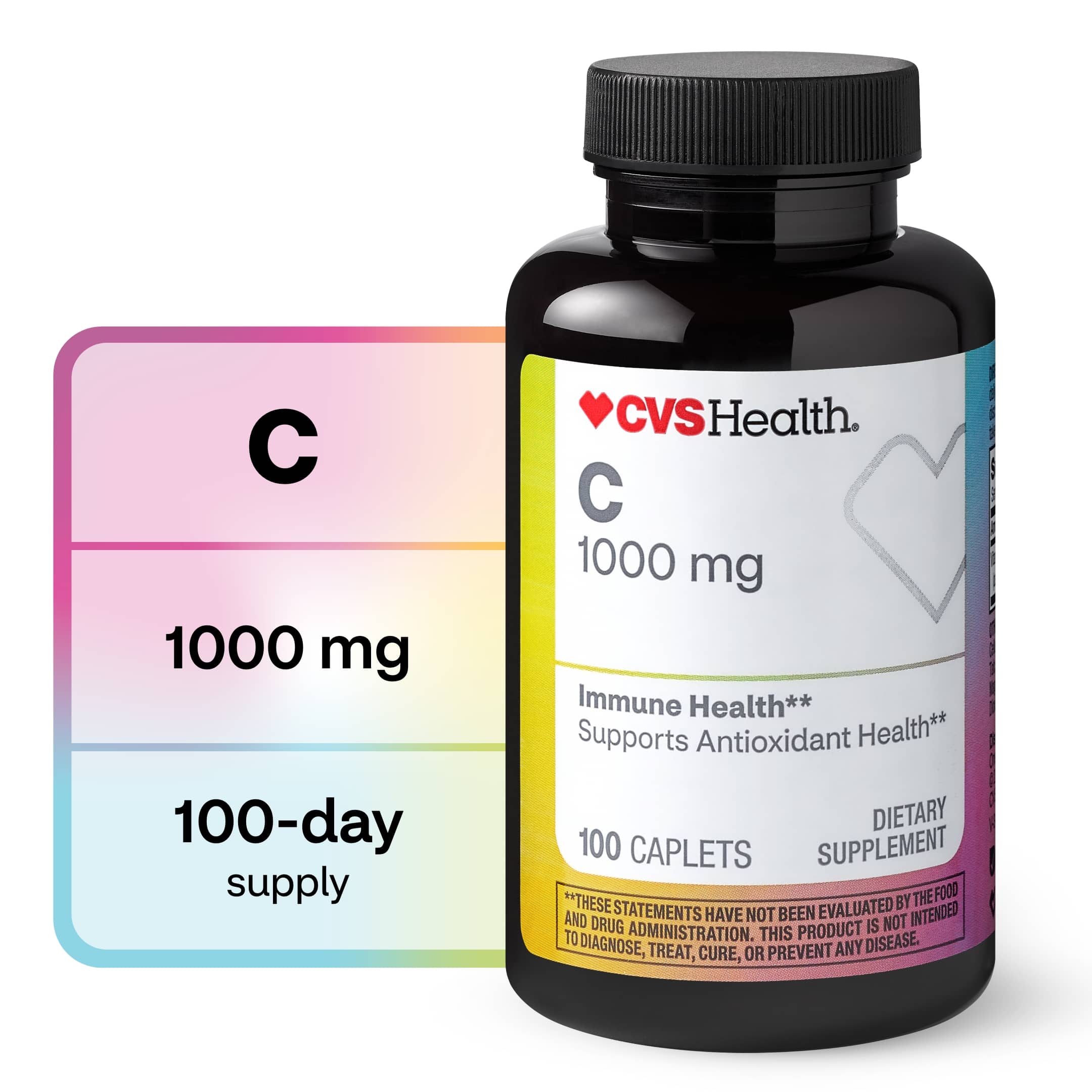 CVS Health - Vitamina C en cápsulas, 1000 mg