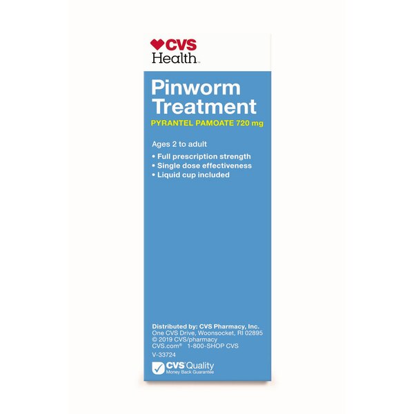 CVS Health Pinworm Treatment Twin Pack