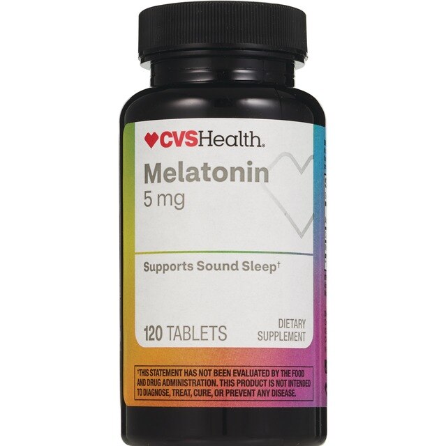 CVS Health - Melatonina en tabletas, 5 mg