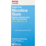 CVS Health Sugar Free Nicotine Gum, Original, thumbnail image