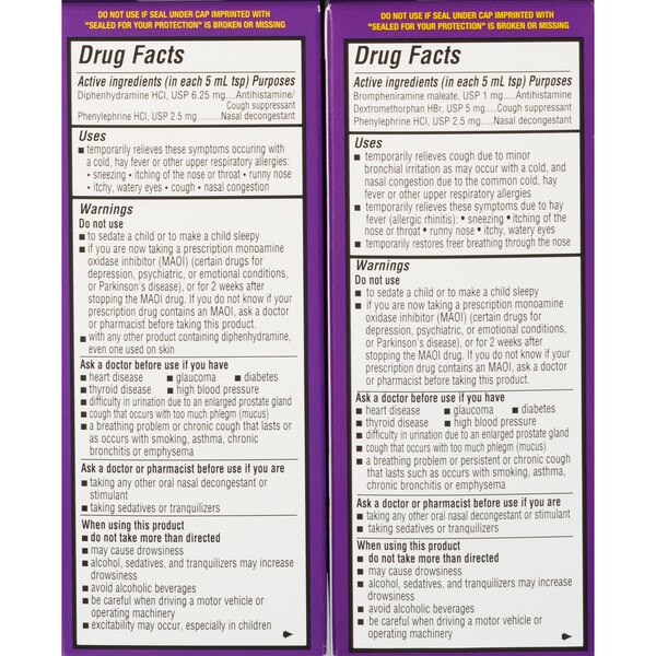 CVS Health Children's Day + Nighttime Cold, Cough, + Congestion Relief Liquid Combo Pack, Grape, 2 4 OZ bottles