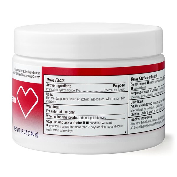 CVS Health Itch Relief Moisturizing Cream, 12 OZ
