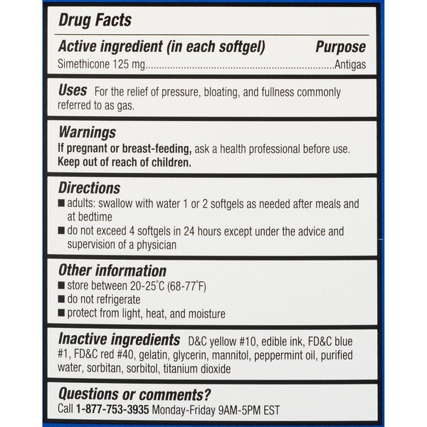 CVS Health Extra Strength Gas Relief Softgels