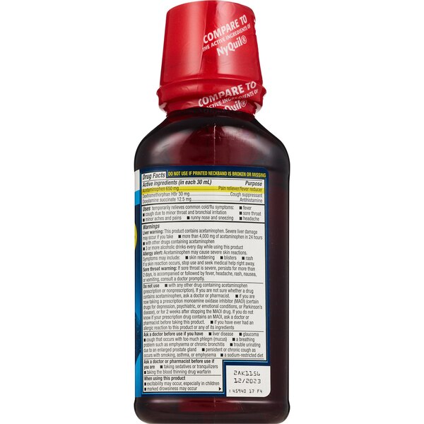 CVS Health Multi-Symptom Nighttime Cold & Flu Relief