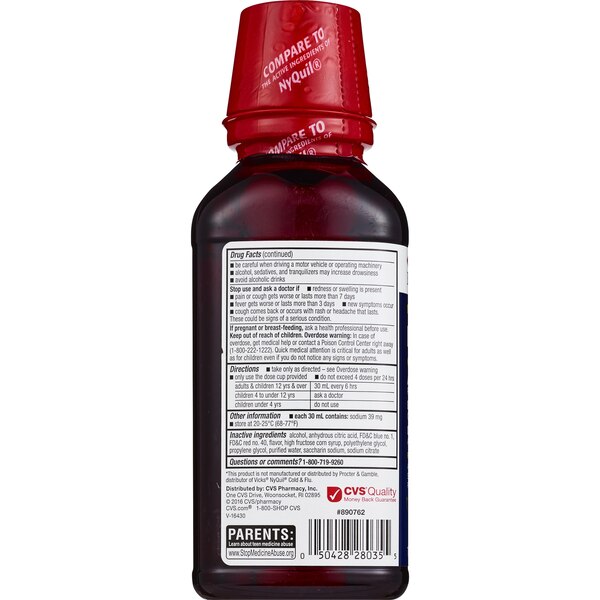 CVS Health Multi-Symptom Nighttime Cold & Flu Relief
