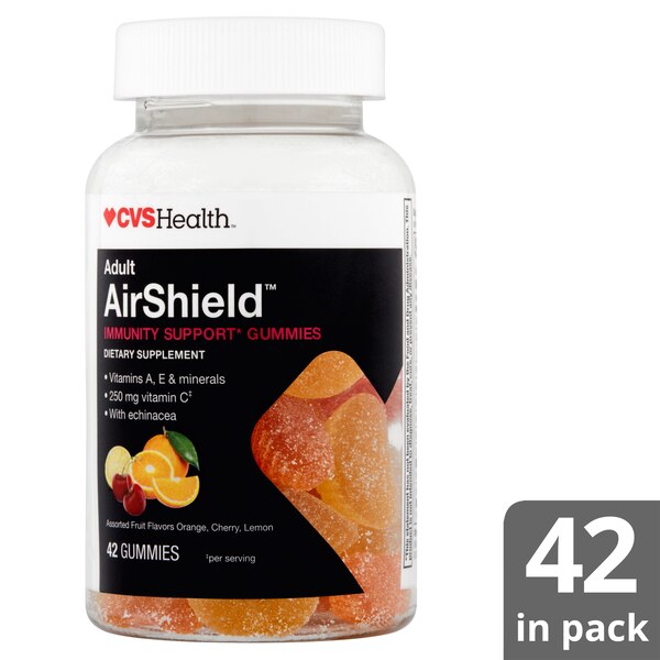 CVS Health AirShield Immune Support Gummies, 42 CT