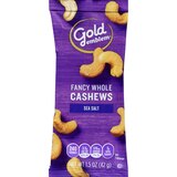 Gold Emblem Fancy Whole Cashews 1.5 oz, thumbnail image