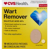 CVS Health Two-Step Wart Remover Medicated Discs, thumbnail image