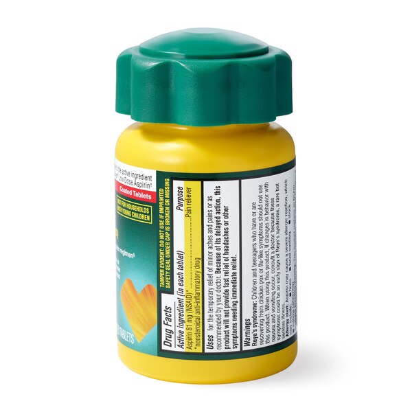 CVS Health Low Dose Aspirin 81 MG Enteric Coated Tablets