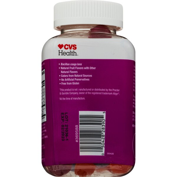 CVS Health Prebiotic + Probiotic Gummies, 60 CT