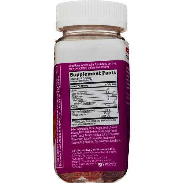 CVS Health Prebiotic + Probiotic Gummies, 60 CT