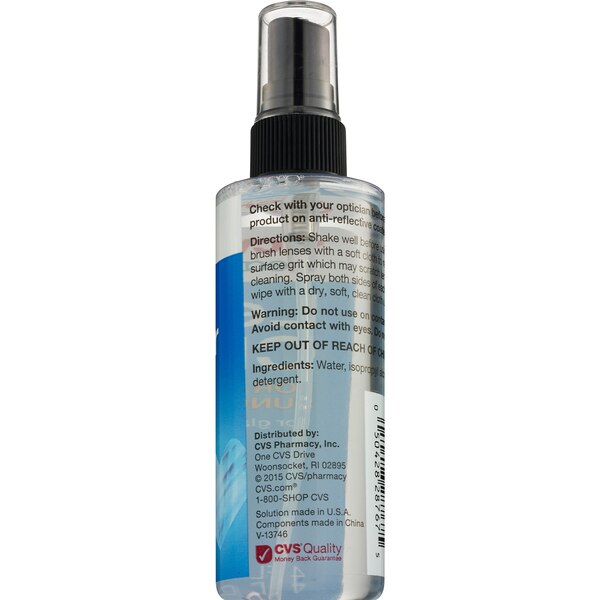CVS Health Eyeglass Lens Cleaner, 4 OZ