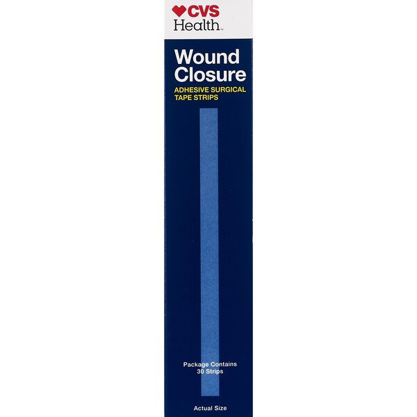 CVS Health Wound Closure Adhesive Surgical Tape Strips