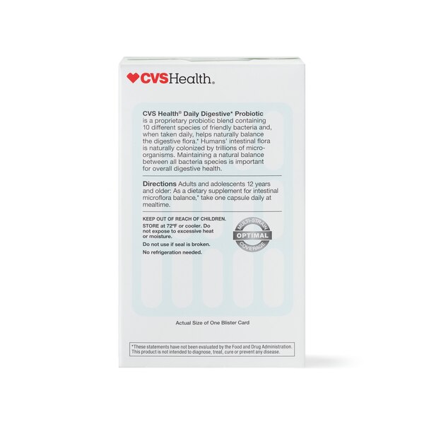 CVS Health Everyday Care Probiotic Capsules