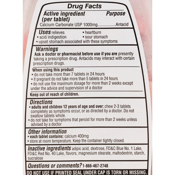CVS Health Antacid Chewable Tablets