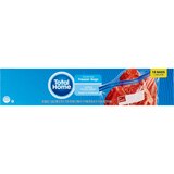 Total Home Freezer Bags, Color Seal Double Zipper, Gallon, thumbnail image
