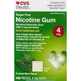 CVS Health Sugar Free Nicotine Gum, Mint, thumbnail image