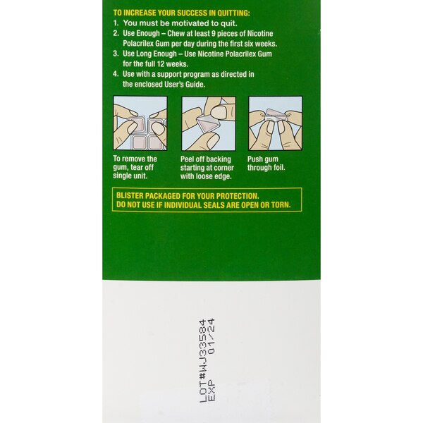 CVS Health Sugar Free Nicotine Gum, Mint