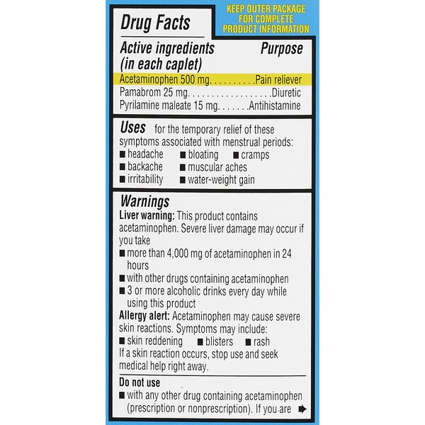CVS Health Maximum Strength PMS Relief, 500 mg, 32 CT