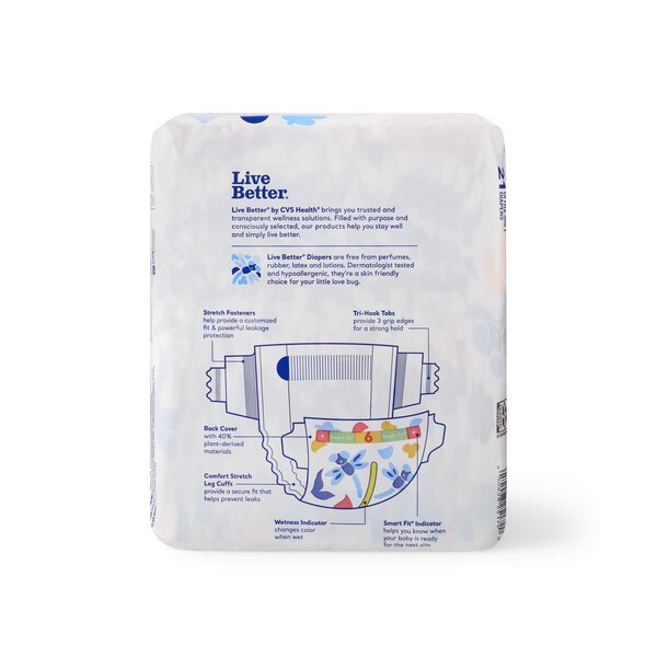 Live Better by CVS Health Diapers, Size 6
