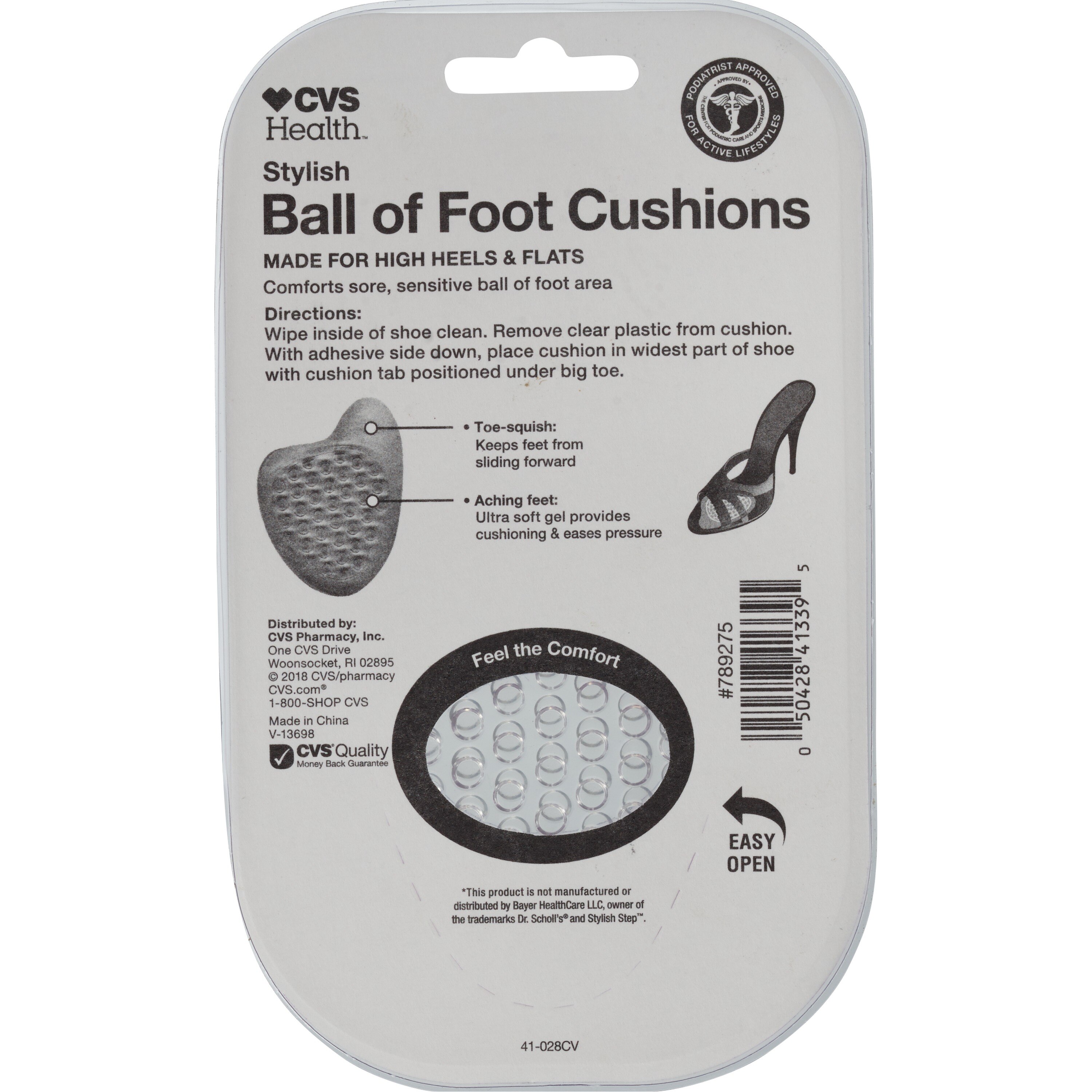 CVS Health Ball of Foot Cushion for Heels Flats