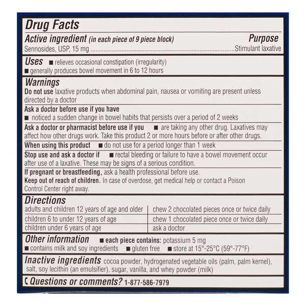 CVS Health Chocolate Laxative Pieces