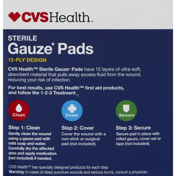 CVS Health Sterile Gauze Pads