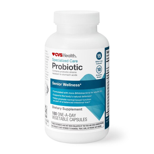 CVS Health Senior Wellness Probiotic Capsules