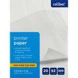 Caliber Printer Paper, 8.5 x 11, 500 ct, thumbnail image