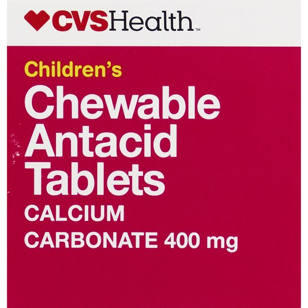 CVS Health Children's Antacid Tablets, Bubble Gum