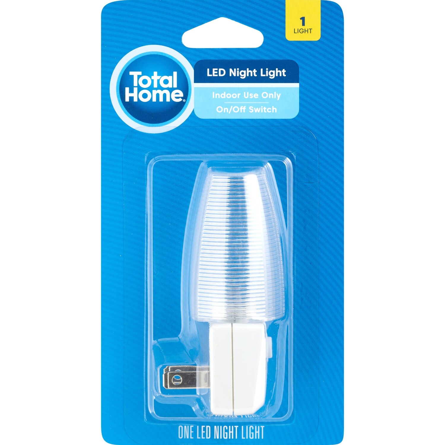 Total Home Basic White Night Light Lighting CVS