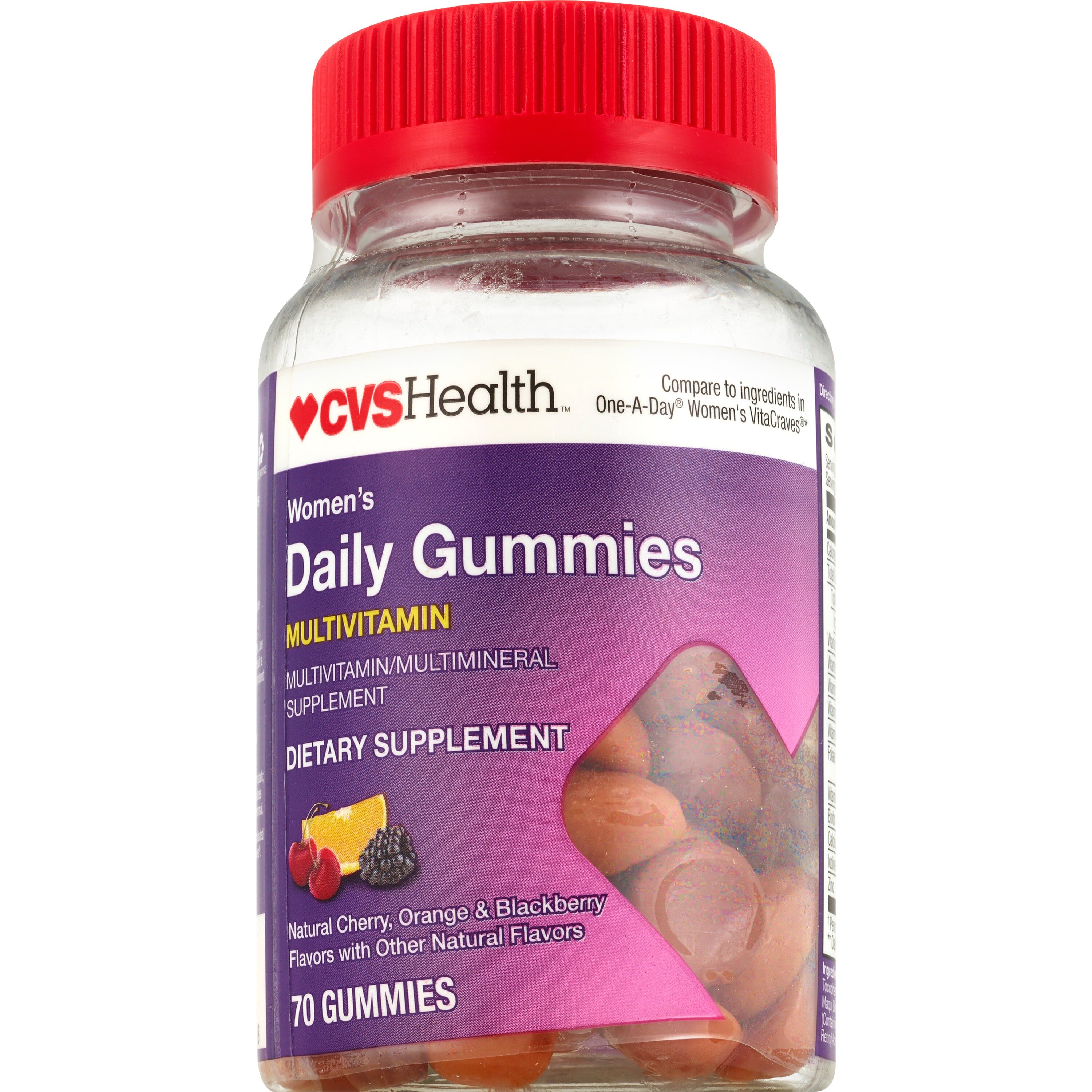 Cvs Health Womens Daily Gummies Complete Multivitamin Fruit Flavors Pick Up In Store Today 