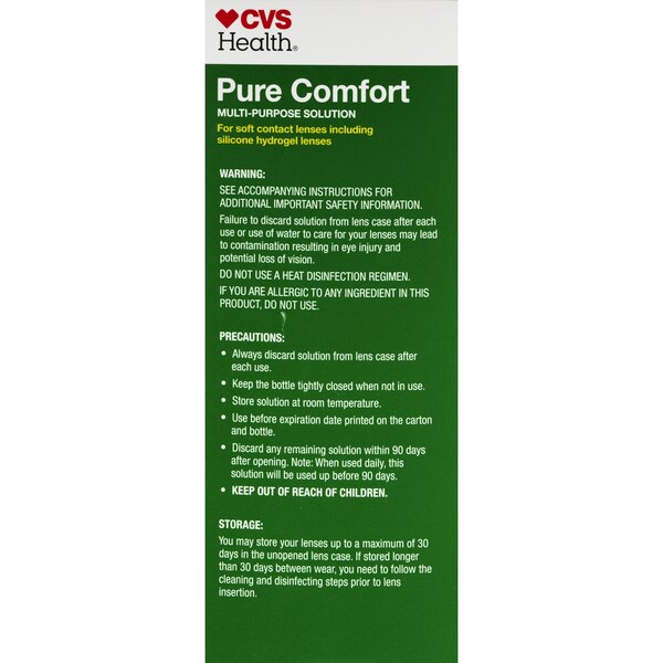 CVS Health, Pure Comfort Multi-Purpose Solution