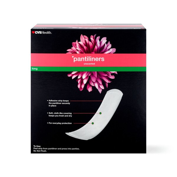 CVS Health Panty Liners Long, 106 CT