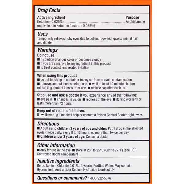 CVS Health Eye Itch Relief Antihistamine Eye Drops