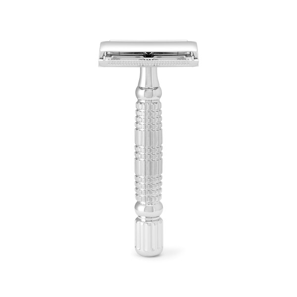 Goodline Grooming Co. Men's Double Edge Safety Razor Handle with 5 blades