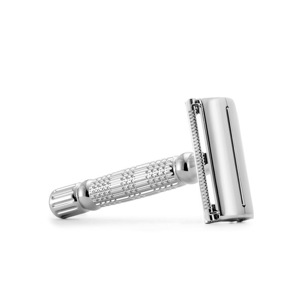 Goodline Grooming Co. Men's Double Edge Safety Razor Handle with 5 blades