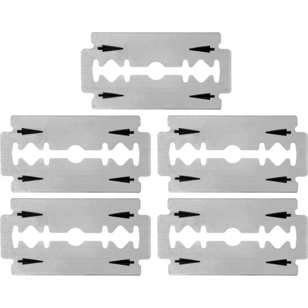 Goodline Grooming Co. Men's Double Edge Safety Razor Handle with 5 blades