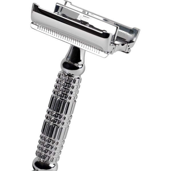 Goodline Grooming Co. Men's Double Edge Safety Razor Handle with 5 blades