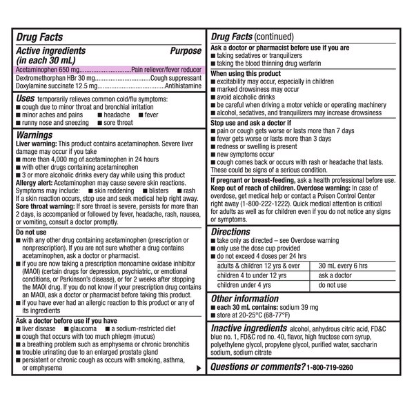 CVS Health Multi-Symptom Nighttime Cold & Flu Relief
