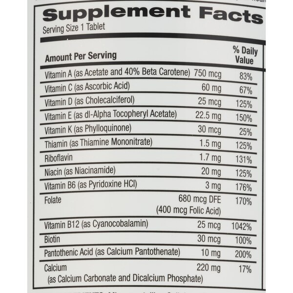 CVS Health Adult 50+ Multivitamin Tablets, 365 CT