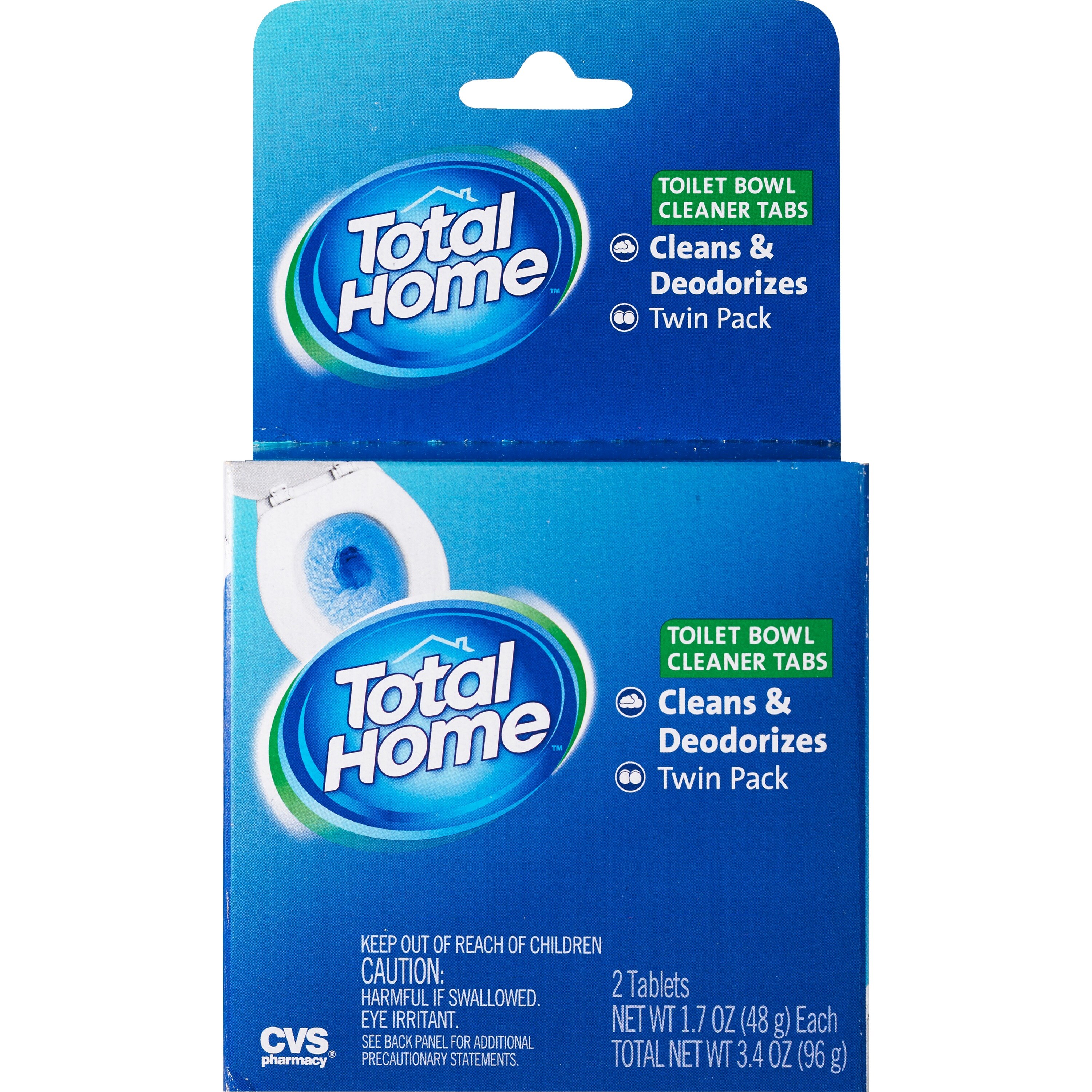 Total Home by CVS Toilet Bowl Cleaner Tabs, 2 CT