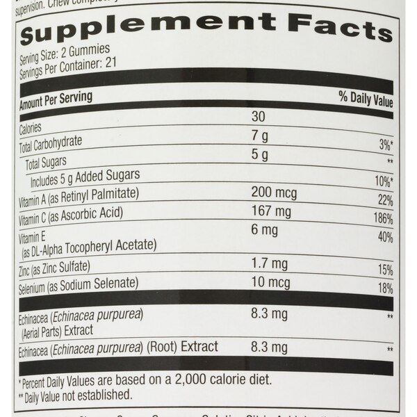 CVS Health Children's AirShield Immune Support Gummies, Citrus and Cherry, 42 CT