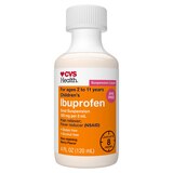 CVS Health Children's Ibuprofen Dye Free Pain Reliever & Fever Reducer (NSAID) Oral Suspension, Berry, thumbnail image