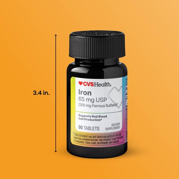 CVS Health Iron Tablets, 90 CT