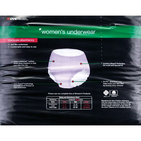 CVS Health Women's Maximum Absorbency Underwear