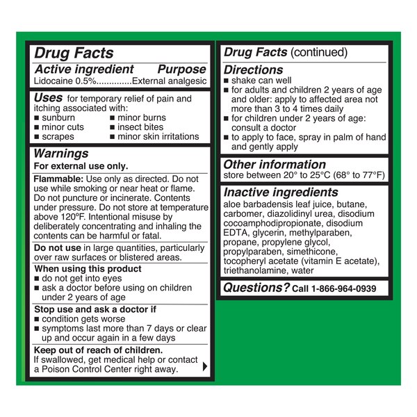 CVS Health Aloe Extra Instant Burn Relief Spray